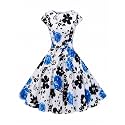 Dressystar Women39s Vintage 1950s A Line Cap