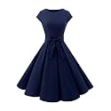 Dressystar Women39s Vintage 1950s A Line Cap