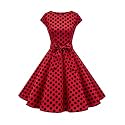 Dressystar Women39s Vintage 1950s A Line Cap