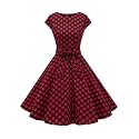 Dressystar Women39s Vintage 1950s A Line Cap