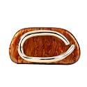 Dreubea Minimalist Gold-Tone Art Deco Clutch Bag – Elegant Metallic Accent Evening Handbag Purse for Women