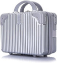 DREWITSTAR Portable Makeup Travel Case Hand Luggage,Makeup Case Suitcase with Elastic Band Travel Toiletry Kit