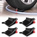 Dreyoo 4 Pcs Car Hose Guides for Car Washing and Pressure Washer, Black
