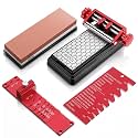 Dreyoo Diamond Chisel Sharpening Stone Kit for Woodworking Chisels