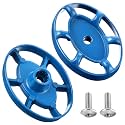 Dreyoo Outdoor Faucet Handles 3/8 in 12 Point, Blue Oval