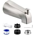 Dreyoo Tub Spout, Tub Faucet for Bathtub (Brushed Nickel,Simple)