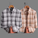 drezia Men Checkered Casual Multicolor Shirt