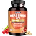 DRFOSTER Berberine HCl Supplement 1500mg with Ceylon Cinnamon, 120 Capsules