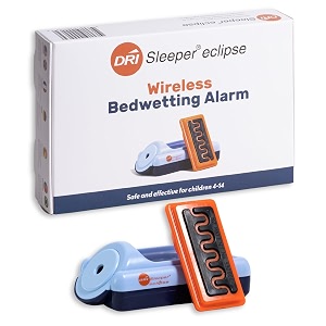 wireless urine leak alarm bedwetting warning enuresis alarm for boys girls children kids - no more wet bed at night eclipse