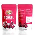 Dried Sorrel Hibiscus Flowers | 4 oz | Pouch | For Refreshing Tea