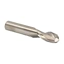 Drill America 3/32" Carbide 2 Flute Single End End Mill, MMO Series