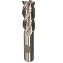 Drill America 5.00mm High Speed Steel 2 Flute Single End End Mill, DWC Series