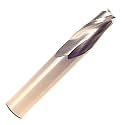Drill America CBD 1/4" Cobalt End Mill 2 Flute 1/2" Flute Length 2-5/16" Overall Length Center Cut Single End Square