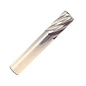Drill America CBD 1/4" Carbide End Mill 4 Flute TIALN 1-1/8" Flute Length 3" Overall Length 1/4" Shank Single End Square