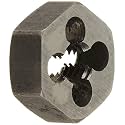 Drill America - DWTHX832 #8-32 Carbon Steel Hex Rethreading Die, DWT Series, 1 Count (Pack of 1)