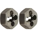 Drill America m12 X 1.75 Carbon Steel Hex Rethreading Die, DWT Series (Pack of 2)