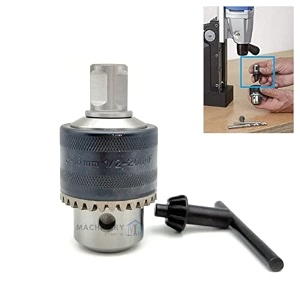drill chuck with adapter for dc30 magnetic core drill chuck 15-13mm adapter thread 12-20unf