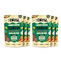 The Drill Roasted Edamame – Garlic &amp; Herb | 66 g Protein | 30 g Each (Pack of 6) | High Protein | High Fibre | 0 Cholesterol | Roasted, Not Fried | Non-GMO | No Palm Oil | Healthy Protein Snack | Healthy Namkeen