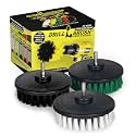 3 Brush Kit - Soft, Medium, Ultra Stiff - Drill Brush Cleaning Supplies