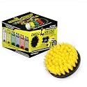 Bathtub Cleaning Supplies - Stone Bath Mat Cleaner Spin Brush for Shower