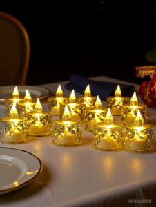 Drisona Flameless Smokeless Transparent Acrylic Diamond