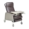 Drive Medical Bariatric Geri Chair Recliner, Chocolate, Extra Wide