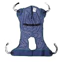 Drive Medical Full Body Patient Lift Sling, Mesh, Commode Cutout, Large