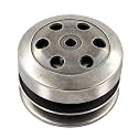 Trkimal Driven Pulley Rear Clutch for GY6 49cc 50cc 80cc 139QMB engine, Complete GY6 Clutch Compatible Scooter Moped ATV Go Kart Taotao Roketa Sunl