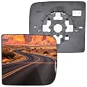 Driver Side Mirror Replacement for Dodge Ram 1500 2500 3500 4500 5500 2009-2020 - Left Side Mirror Glass, Rear View Mirrors Glass with Power Heated