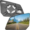 Driver Side Mirror Replacement for GMC Acadia 2013 2014 2015 2016 2017, for Chevrolet Traverse 2013 2014 2015 2016 2017 - Left Side Mirror Glass, Rear View Mirrors Glass with Power Heated