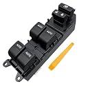 Driver Side Window Switch, Ice Blue Backlight &amp; 4-Key Auto Up/Down