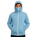 DROBE Plain Cotton Hooded Neck with Mask