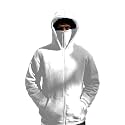 DROBE Plain Cotton Hooded Neck with Mask