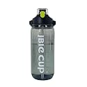 Plastic Gallon Water Bottle With Handle 80Oz Bpa Free Portable Reusable Water Bottles Leak Proof For Home, Fitness For Men & Women (Black, 2.6 Liter)