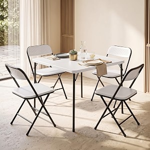 DROGO Azura Foldable Dining Table Set of