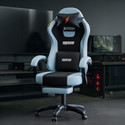 Drogo High Back Ergonomic Gaming Chair with Adjustable Neck, Armrest PU Leather Gaming Chair