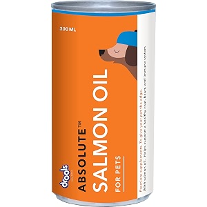 drools absolute salmon oil syrup- dog supplement 300ml