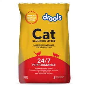 Drools Clumping Lavender frangrance bentonite Cat Litter