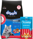Drools Creamy Treat 75g with 1kg Tuna