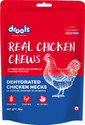 Drools Dehydrated Real Chews Necks Chicken Dog