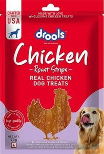 Drools Roast Strips Chicken Dog Treat 70