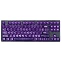 DROP + MiTo Keysterine Transparent ABS Keycap Set R2 - Grape - 60%, 65%, 75%, TKL, WKL, 1800, 96-Key, Full-Size and More Cherry MX Style Keyboard Compatibility
