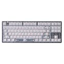 DROP + MiTo Keysterine Transparent ABS Keycap Set R2 - Frost - 60%, 65%, 75%, TKL, WKL, 1800, 96-Key, Full-Size and More Cherry MX Style Keyboard Compatibility