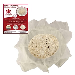 droposale pack of 2 soft cotton roti clothes wrap muslin cloth for chapati hot case kitchen chapati cloth wrap roti cover 1834x1834 roti cover