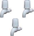 droptech Pvc White Turbo bib cock Taps