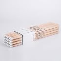 Drum Sticks, Maple Wood 7A Drum Sticks with Nylon Tip (12 Pairs)