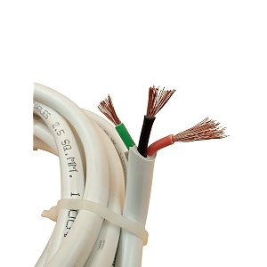 drumstone 12 years warranty 3 core round copper wires and cables 25mm for domestic and industrial electric connections colour may vary 1 meter