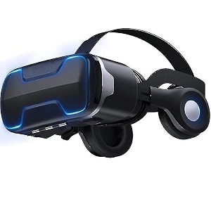 drumstone 3d vr headset viewing glasses for 3d audio amp video movie amp game display cell phone vr headset with headphones_m59