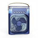 Drumstone (???????????????????????????? ???????? ???????????????????? ????????????????????????????????) Arctic Breeze Mini Air Cooler USB Fan with Mist, LED Light & 3 Speed Cooling for Desk, Bedroom & Personal Use