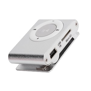 drumstone summer season with 15 years warranty mp3 player back clip usb aluminum alloy music player support memory card 250mah silver memory card not included